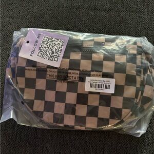 Chic Checkered Crossbody Bag